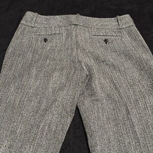 Limited black white trouser pants